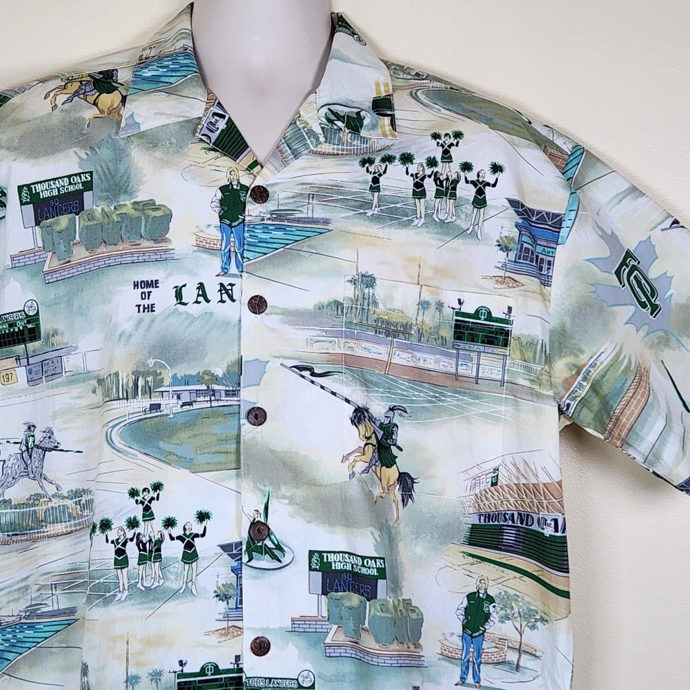 Thousand Oaks High School Mens PJs Medium Large Mixed Sizes Hoffman Lancers